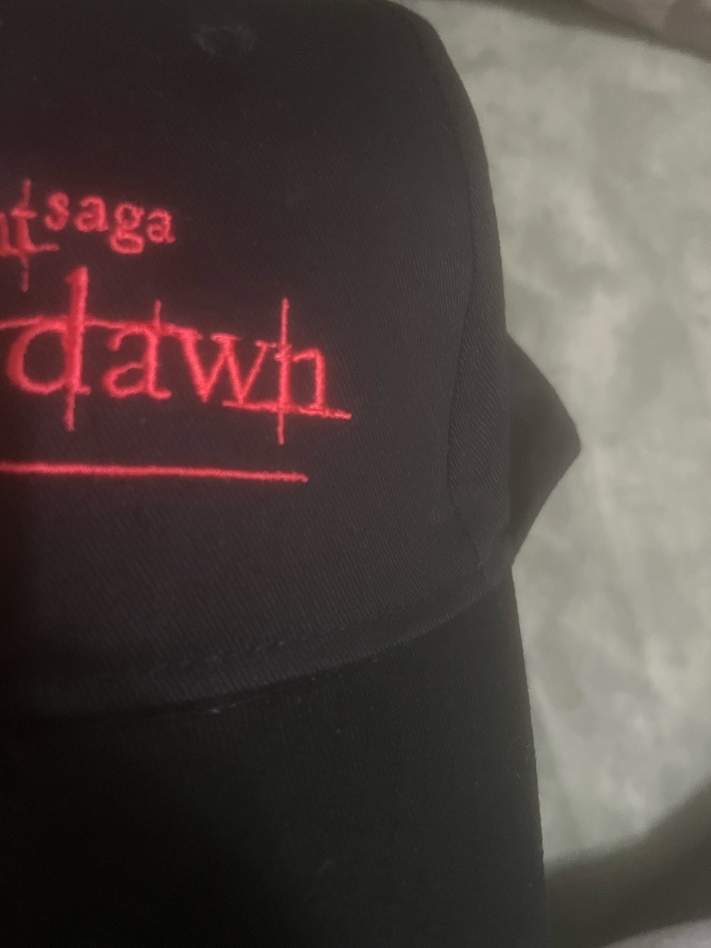 Twilight Saga Breaking Dawn RETRO Cap/Hat Orig Movie Official NEW 2011 Robert P - Picture 13 of 13